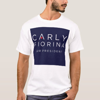Carly Fiorina para o presidente t-shirt