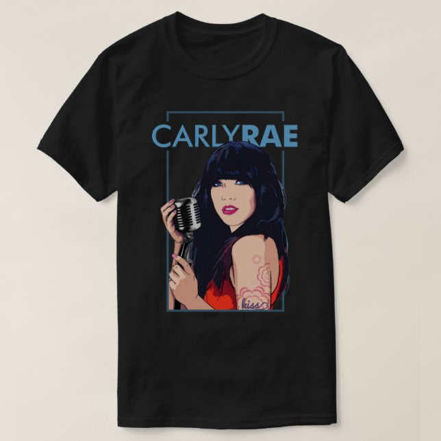 CARLY RAE JEPSENN - T-Shirt essencial (Frente do Design)