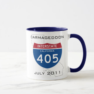 Carmageddon - em julho de 2011 caneca