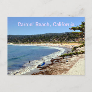 Carmel Beach Scenic California Cartão postal