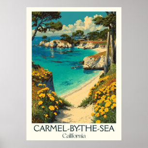 Carmel-by-the-Sea California Art Impressão
