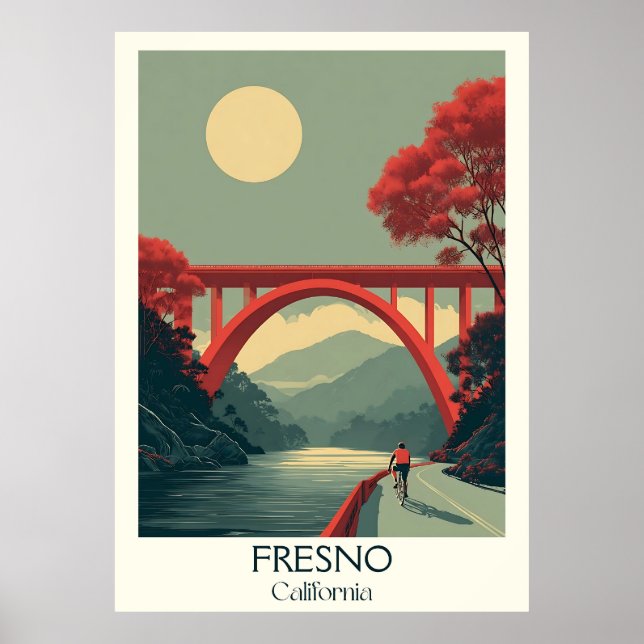 Carmel-by-the-Sea California Art Impressão (Frente)