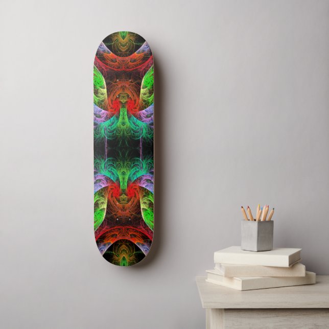 Carnaval Abstrato Art Skateboard (Arte de parede)