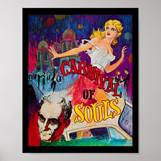 Carnaval De Almas Halloween Monster Poster Horror (Frente)