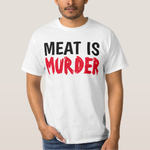 CARNE É MURDER Vegan T-shirts