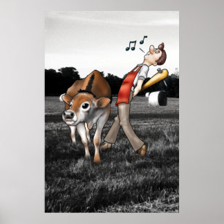 CARNE! Impressão poster