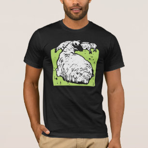 Carneiro De Madeira Vitoriano Na Camisa T