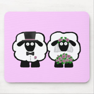Carneiros Mousepad do casamento