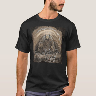Carnívoro Caverna Pintura em T-Shirt Essencial