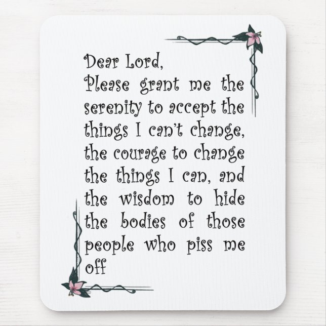 Caro Senhor Mousepad (Frente)