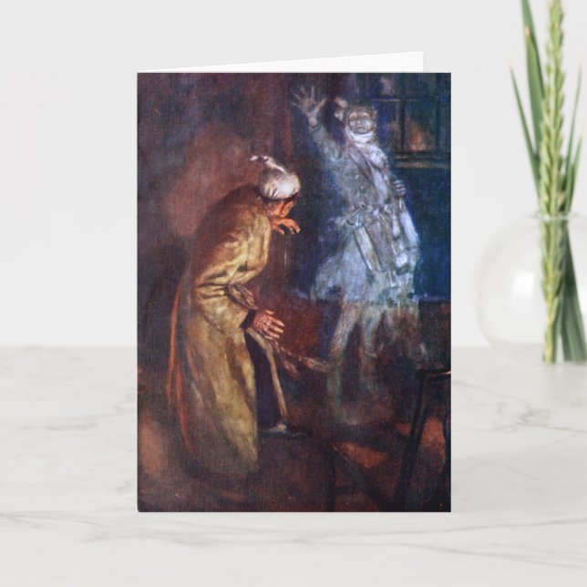 Carol de Natal: Cartões Sazonais Fantasmas de Marl (Frente)