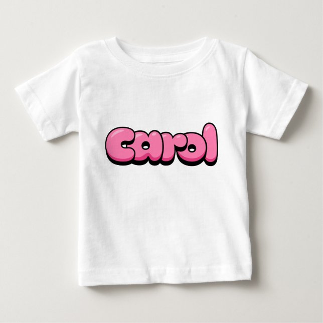 Carol Pink Baby T-Shirt (Frente)