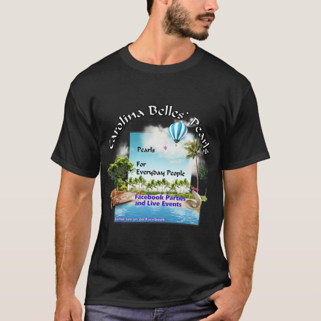 Carolina Belles Pearls 1 T-Shirt (Frente)