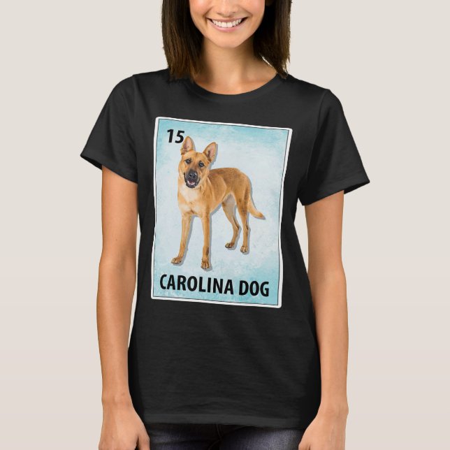 Carolina Cão Mexicano Cartões de Cachorro T-Shirt (Frente)