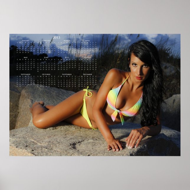 Carolina Coastal Beauties: Calendário Poster C 201 (Frente)