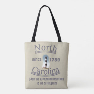 Carolina do Norte Tote Bag - Bolsa com Classe