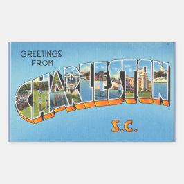 Carolina do Sul, Folha de 4 adesivos Charleston