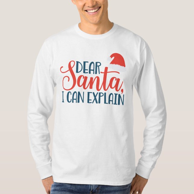 Caros Papais noeis, posso explicar a camiseta masc (Frente)