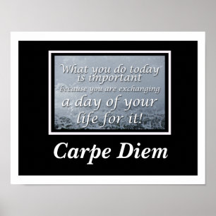 Carpe Diem Poster