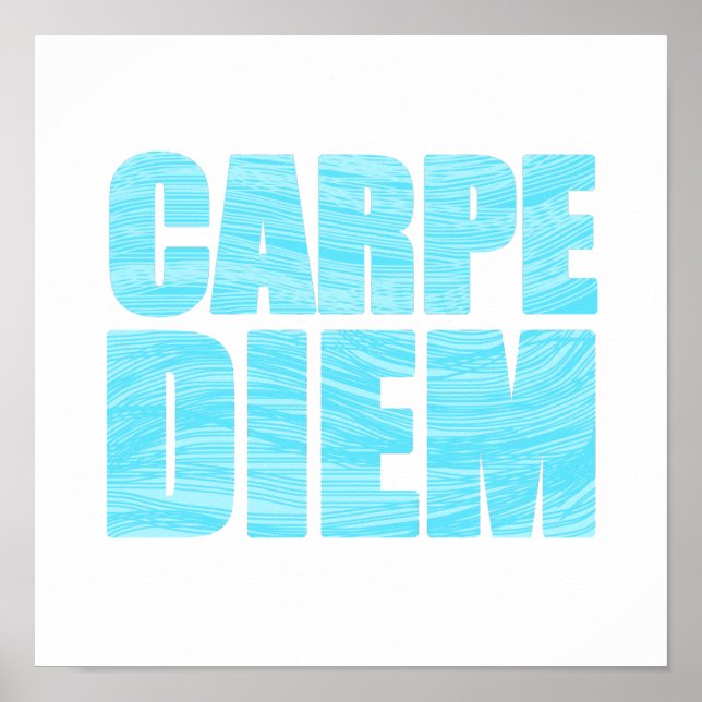Carpe Diem Poster (Frente)