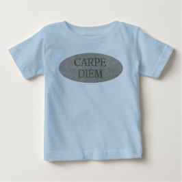 Carpe Diem Stone Baby Blue T-shirt