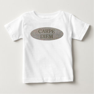 Carpe Diem Stone Baby T-shirt