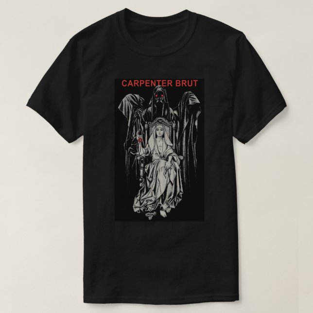 Carpenter brut art - logo Classic T-Shirt (Frente do Design)