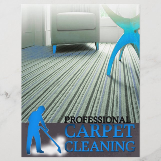 Carpet Cleaning Service Flyer (Frente)