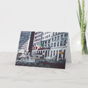 Carregado com Cartão de Saudação de Imagem Pessoal