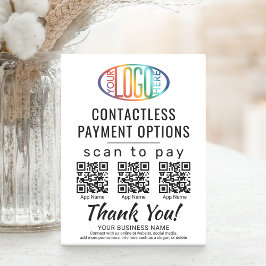 Carregar Códigos QR e Logotipo 3 Aplicações de Pag
