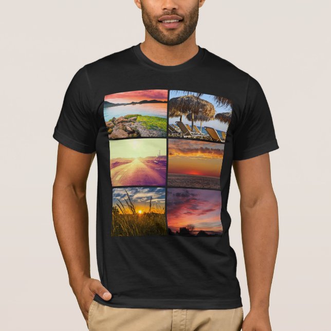 Carregue sua camisa fotográfica (Frente)