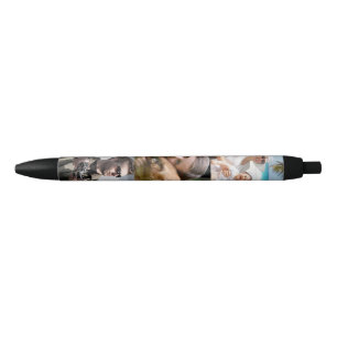 carregue sua caneta de tinta preta de foto