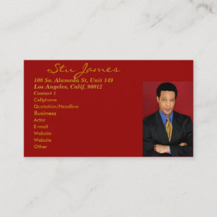 Carreira/Talento/Agente_ Cartão de visita