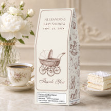 Carrinho de Bebê Marrom Sepia Brinquedos Antigos C