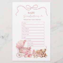 Carrinho de Bebê Pink Coquette Baby Previsões