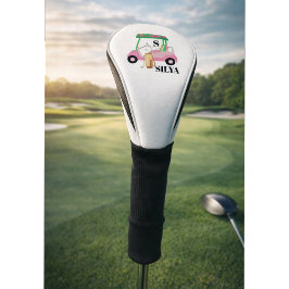 Carrinho de Golfe Fofo – Verão Minimalista