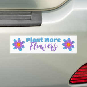 Carro Adesivo de bombeiros para plantio mais flores