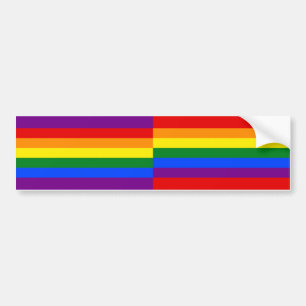 Carro Adesivo do Rainbow Pride - recortado para personal