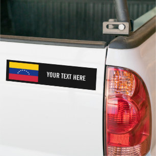 Carro Adesivo personalizado da bandeira venezuelana para