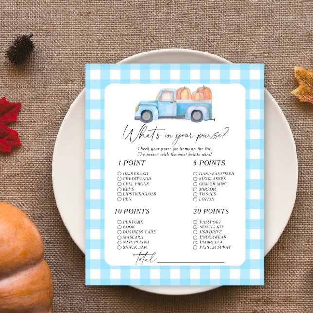 Carro azul de abóbora - O que há no seu jogo (Criador carregado)