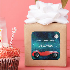 Carro Clássico Personalizado Oferece Autocolante