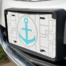 Carro de Âncora Geométrica de Cinzas Cute