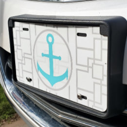 Carro de Âncora Geométrica de Cinzas Cute