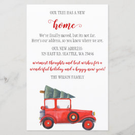 Carro de Árvore de Natal do Orçamento Movimentamos