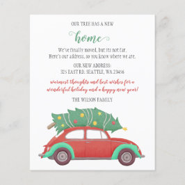 Carro de Árvore de Natal do Orçamento Movimentamos