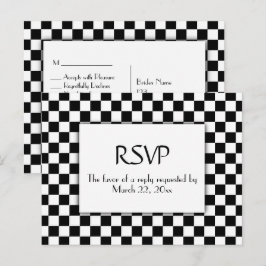 Carro de Corrida com Menu RSVP