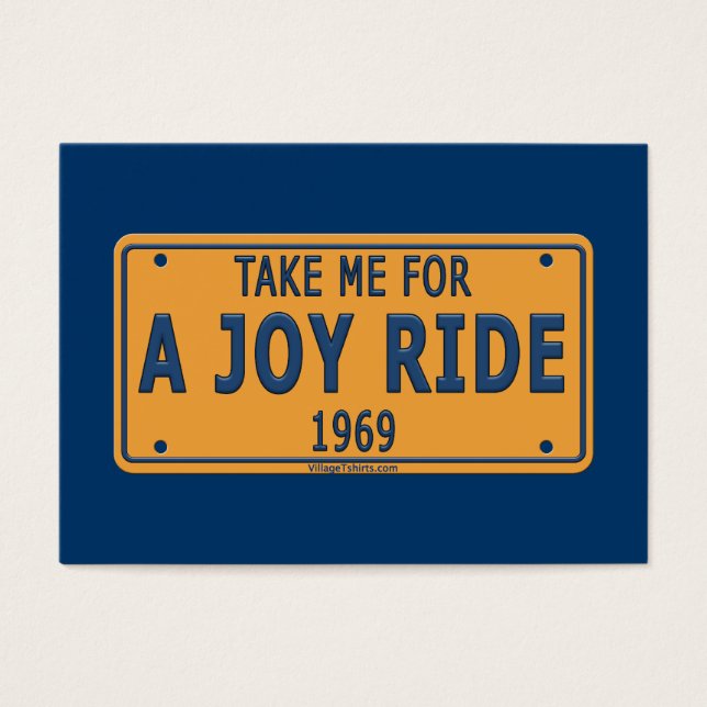 Carro de Joy Ride 1969 (Frente)