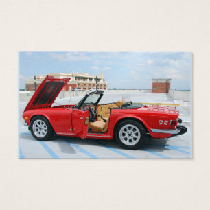 Carro desportivo britânico restaurado
