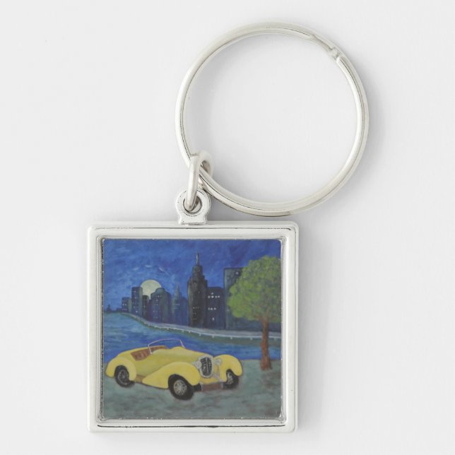 Carro e Chaveiro de cidade (Frente)
