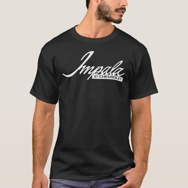 Carro Impala por T-Shirt clássico (Frente)